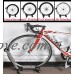 Reliancer Sports Foldable Alloy Bicycle Storage Stand Bike Floor Parking Rack Wheel Holder Fit 20"-29" Bikes Indoor Home Garage Using Silver - B073TZLNBM